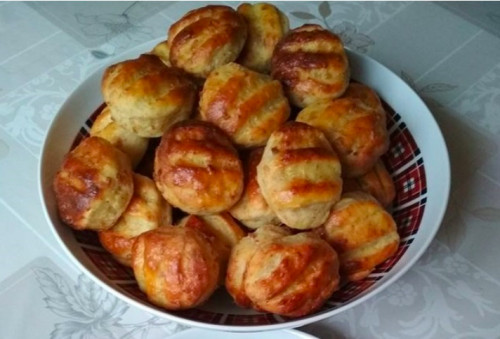 Tepertõs krumplis pogácsa